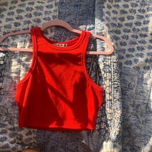 Cute red tank top from bittano (boutique clothing store)